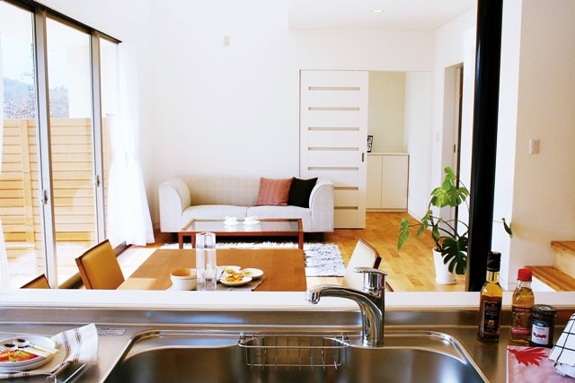 綺麗なリビング